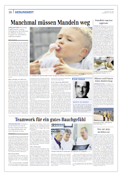 Artikel Zurichsee Zeitung Tonsilektomie